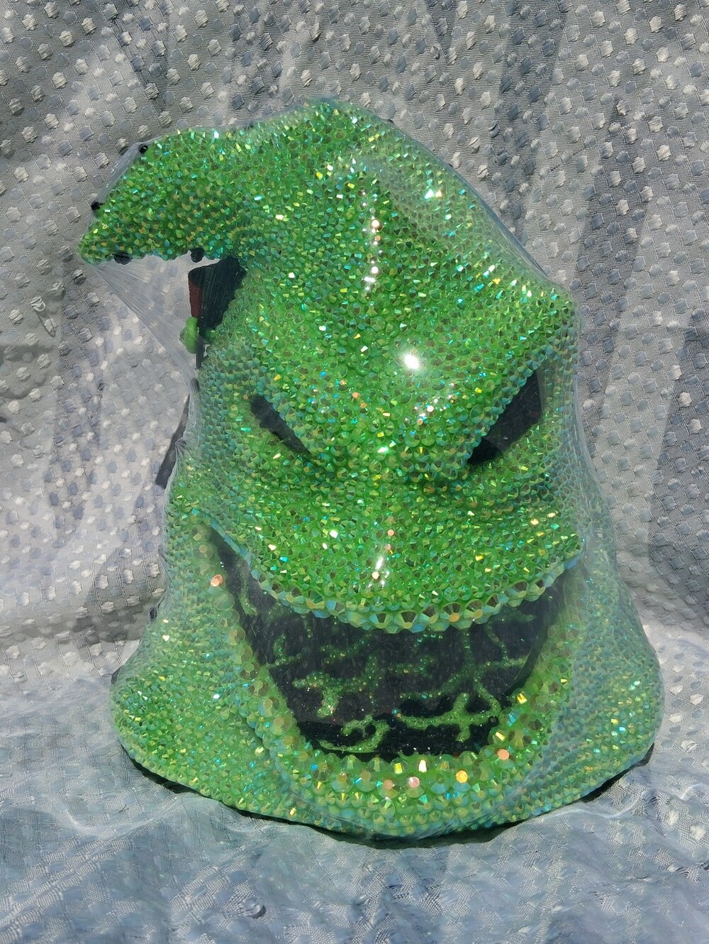 Rhinestoned Nightmare Before Christmas Oggie Boogie Light Up Popcorn Bucket
